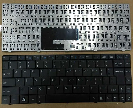 Keyboard MSI CR400/EX460/ULV723/U200/U400/X400 Đen
