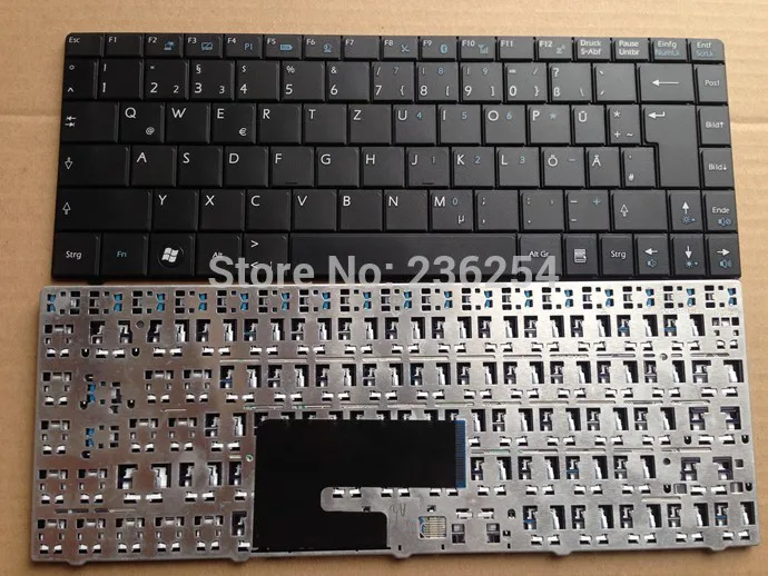 Keyboard MSI Medion E6224 E6226 E7218 đen