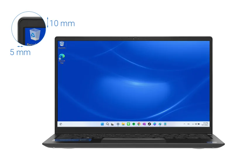 Laptop  Dell Vostro 5410 V4I5214W Intel Core i5-11320H/8GB/512GB SSD PCIe/14" FHD/Win10H+Office H&S Ko vat
