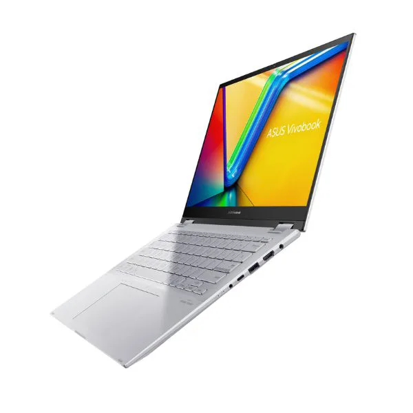 Laptop Asus Vivobook S 14 Flip TP3402VA-LZ632W (Intel Core i5-13420H | 16GB | 512GB | Intel UHD | 14 inch WUXGA IPS | Win 11 | Bạc)