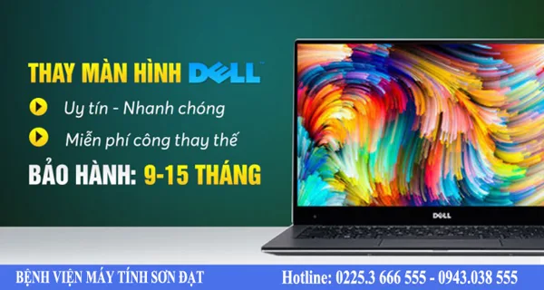 Thay màn hình Dell Inspiron 5584 N5I5353W Core i5 chính hãng, giá tốt tại Sơn Đạt.,JSC