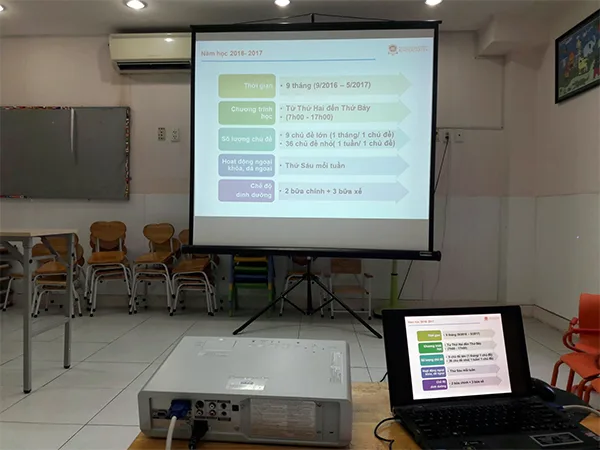 Bảng giá cho thuê máy chiếu, màn chiếu tại Hải Phòng