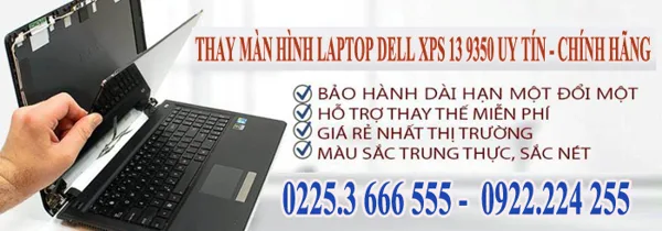 Thay màn hình Notebook Dell XPS 13 9350 chính hãng, giá rẻ