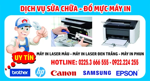 Sửa máy in tại nhà nhanh chóng, uy tín hiệu quả tại Bệnh viện máy tính Sơn Đạt
