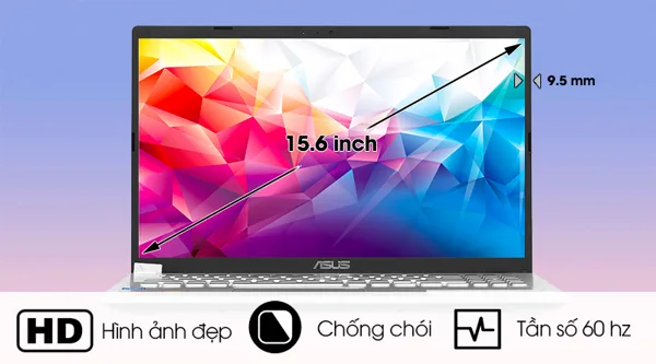 Thay màn hình laptop Asus 15.6 inch chính hãng, giá tốt tại Hải Phòng
