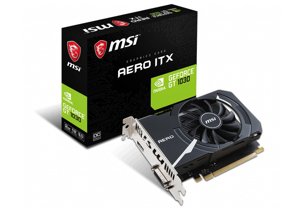 Sơn Đạt.,JSC phân phối chính hãng MSI GTX 1030 AERO ITX 2G OC 