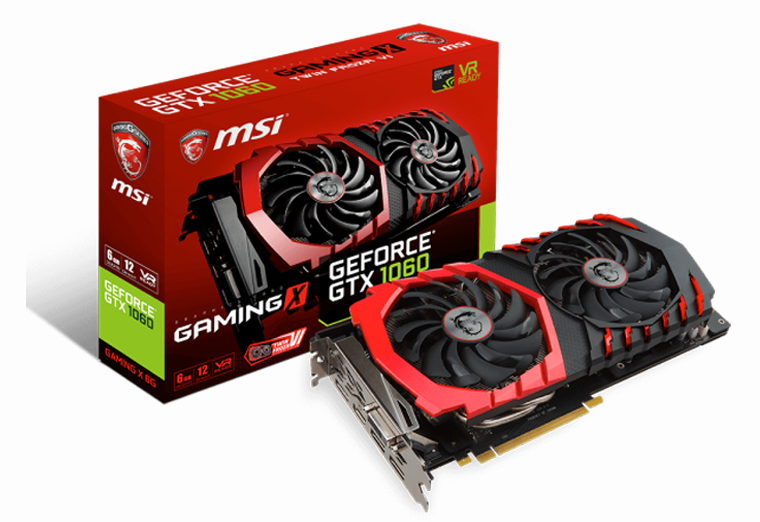 MSI GTX 1060 GAMING X 6G chính hãng, uy tín có sẵn tại Sơn Đạt.,JSC