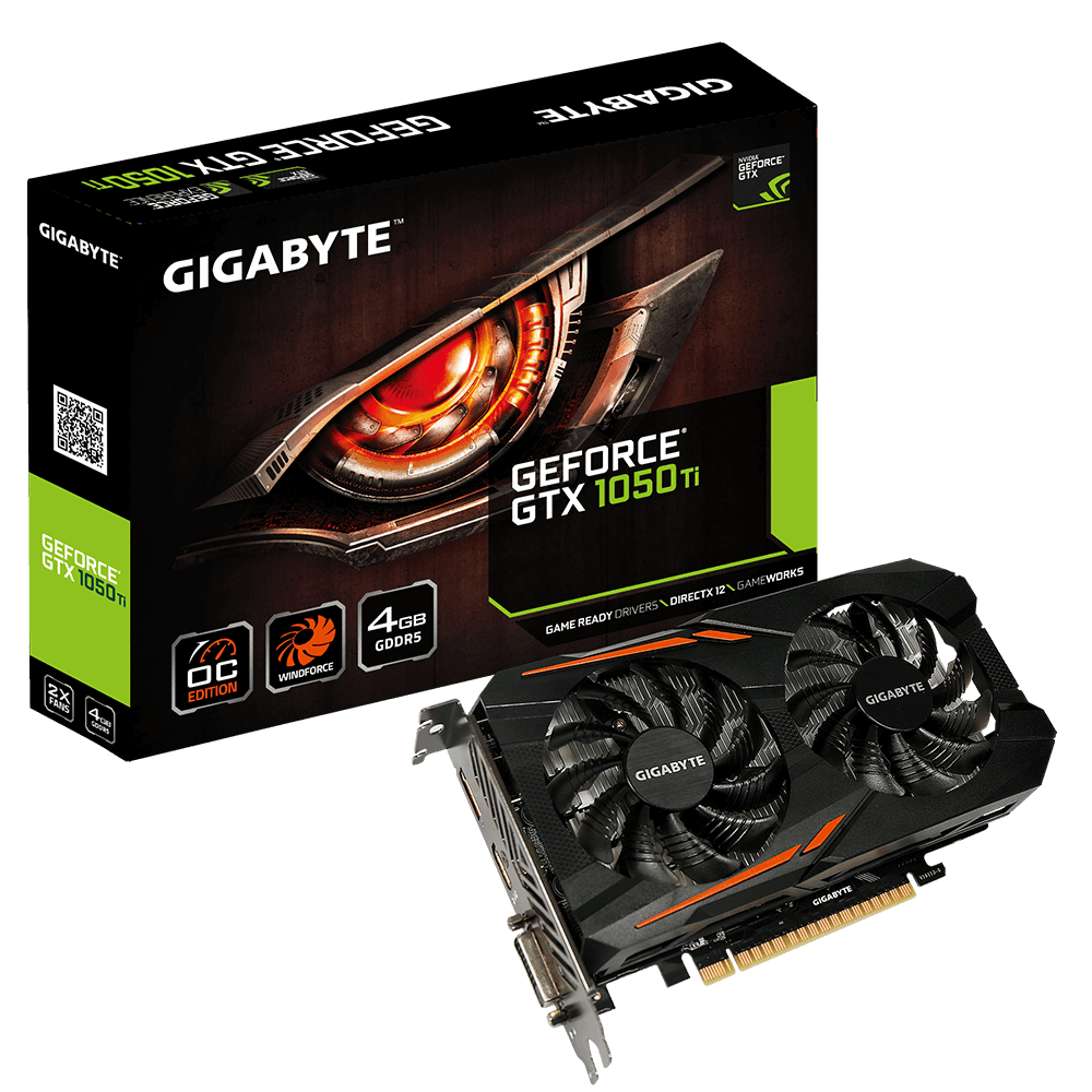 VGA GIGABYTE GeForce GTX 1050Ti chất lượng, giá tốt tại Hải Phòng