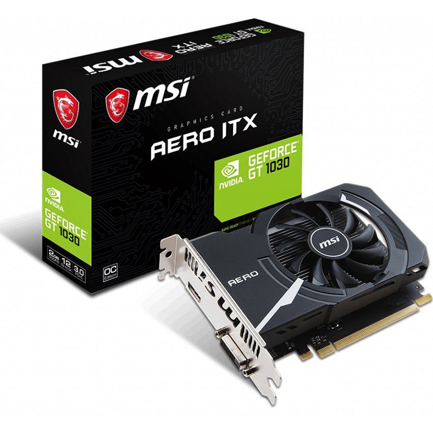 Card VGA MSI GTX 1030 AERO ITX 2G OC uy tín, chất lượng tại Sơn Đạt.,JSC