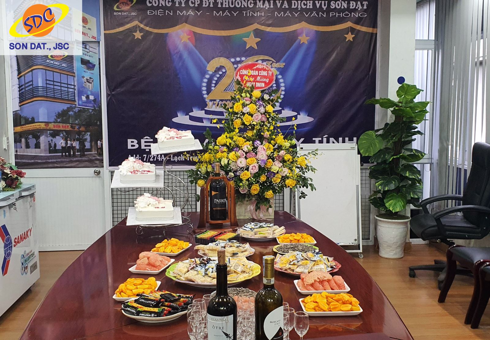 Bữa tiệc đơn giản tại Sơn Đạt.,JSC nhưng ý nghĩa, gắn kết vô cùng