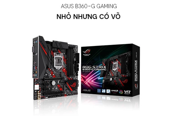 ASUS ROG STRIX B360-G Gaming chính hãng, giá tốt chỉ có tại Sơn Đạt.,JSC