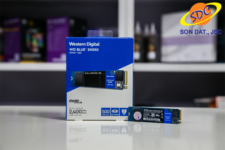 Đánh giá SSD WD Blue SN550 500GB- SSD phổ thông với hiệu năng đáng chú ý- Sơn Đạt.,JSC