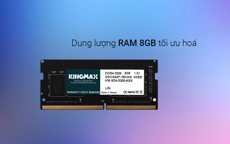 DDRam 8Gb/3200 Kingmax chính hãng, giá rẻ tại Sơn Đạt.,JSC