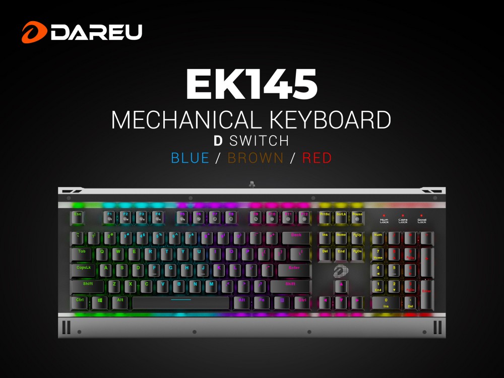 Keyboard PC Gaming Dareu EK145 uy tín, chất lượng tại Sơn Đạt.,JSC