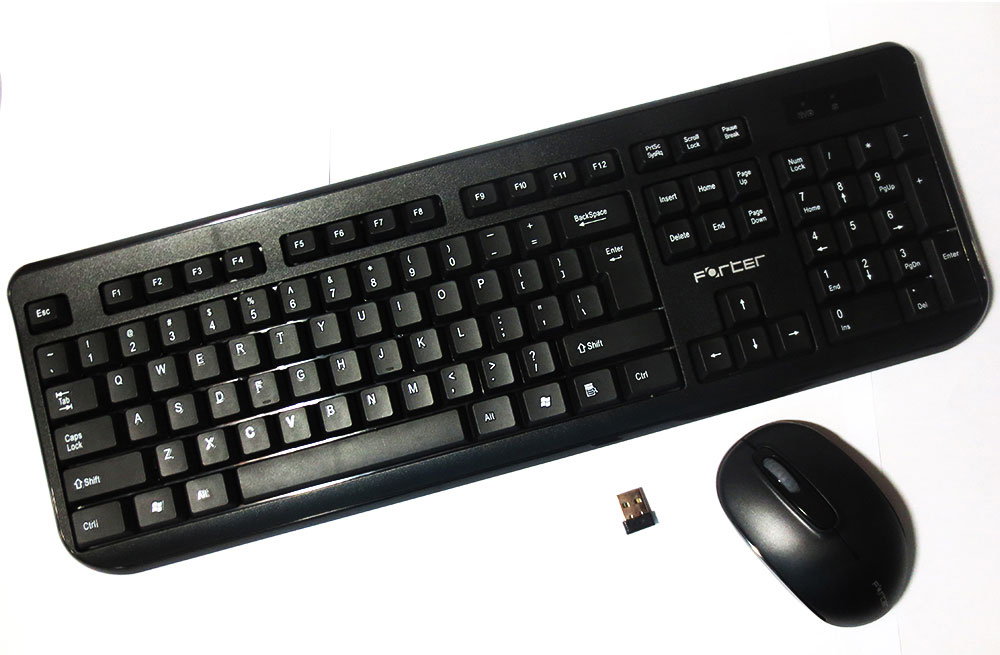 Keyboard + Mouse Wireless Forter KM880 chính hãng, giá rẻ tại Hải Phòng