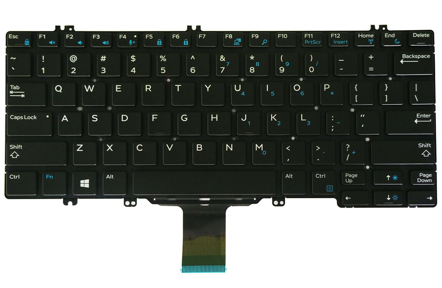 Keyboard Dell Latitude E7450 7290 chính hãng, giá rẻ tại Sơn Đạt.,JSC