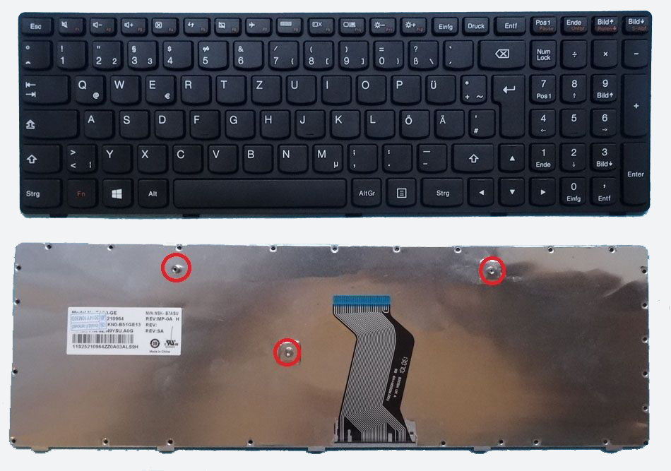 Keyboard Lenovo G500 G510 G505 chính hãng, giá tốt tại Sơn Đạt.,JSC
