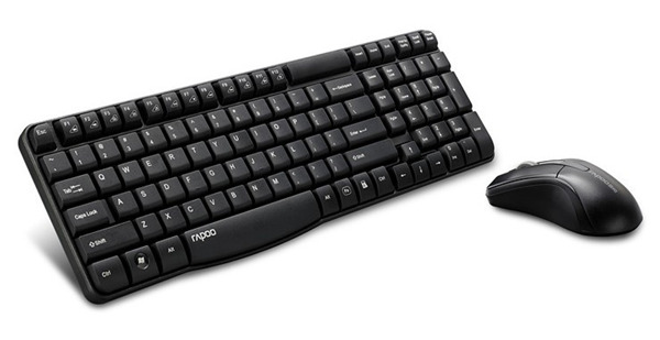 Keyboard+Mouse Rapoo X1800 chính hãng, giá rẻ tại Sơn Đạt.,JSC