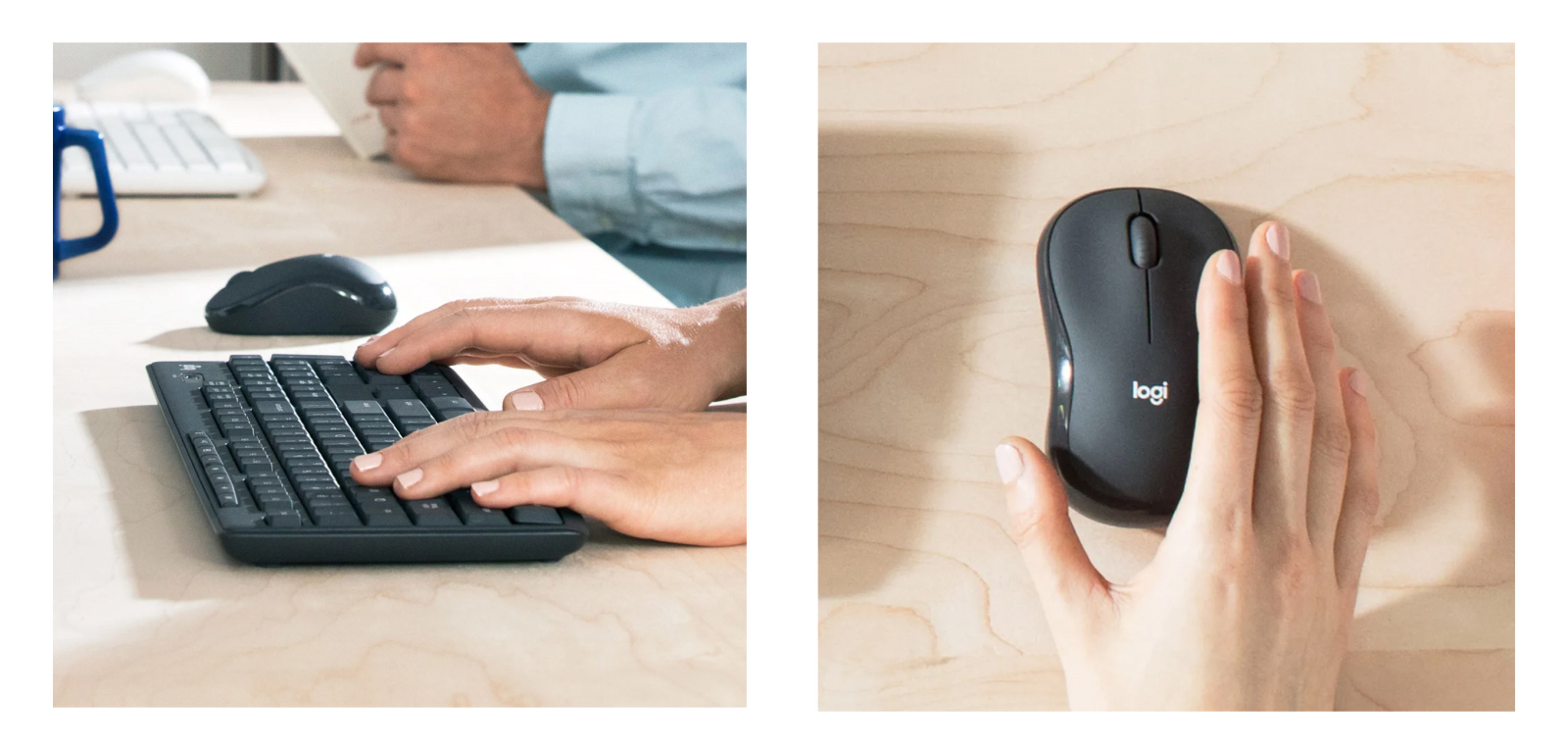 Keyboard + Mouse Wireless Logitech MK295 chính hãng, giá tốt Hải Phòng