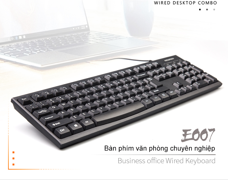 Keyboard PC Newmen E007 chính hãng, giá rẻ tại Sơn Đạt.,JSC