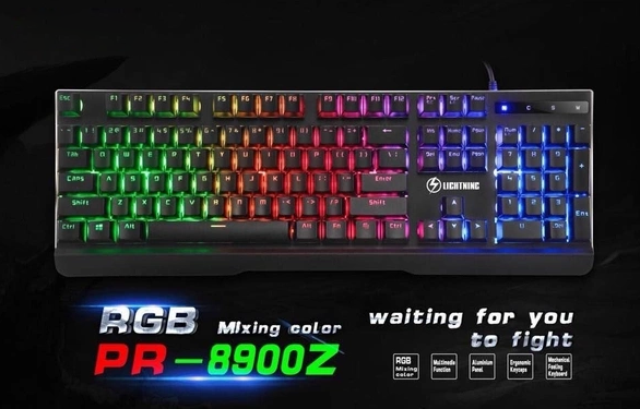 Keyboard Giả cơ Lightning PR8900Z Gaming chính hãng, giá tốt Hải Phòng