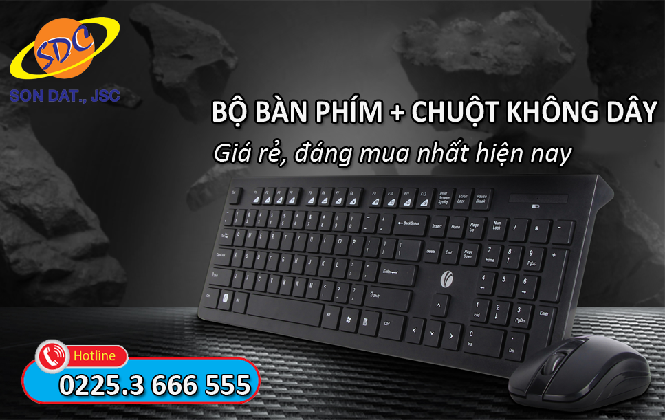 Những bộ bàn phím + chuột không dây giá rẻ, đáng mua nhất hiện nay