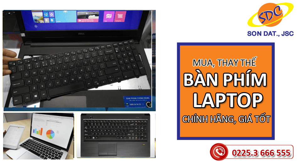 Mua, thay thế bàn phím laptop chính hãng, giá tốt đến ngay Sơn Đạt.,JSC