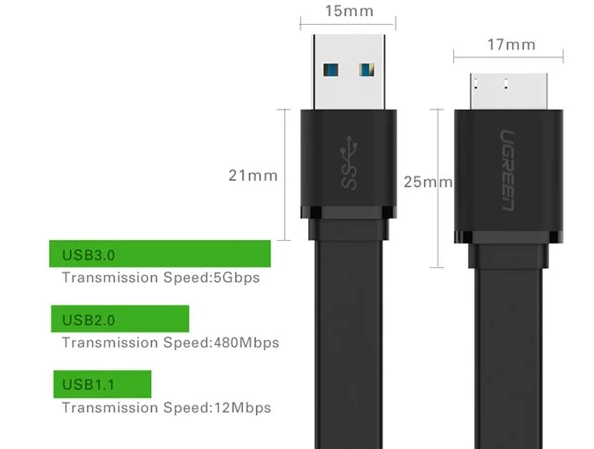 Cable USB 3.0 Ugreen UG - 10810 chính hãng, giá tốt tại Sơn Đạt.,JSC