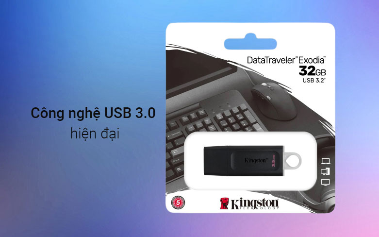 USB Kingston DataTraveler Exodia 32GB 3.2 chính hãng, giá tốt tại Sơn Đạt.,JSC