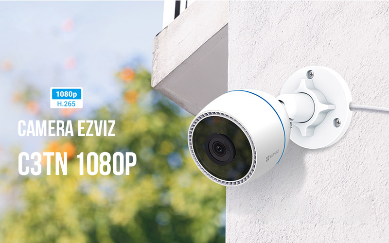 Camera IP EZVIZ C3TN 1080P  được thiết kế tốt để tập trung vào các tính năng cần thiết nhất