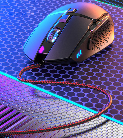 Mouse gaming e-sports Lecoo MG1101 giá tốt, uy tín chỉ có tại Sơn Đạt.,JSC