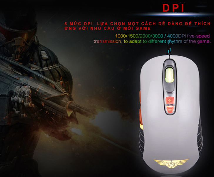 Mouse Newmen gaming GX1-Plus Optical chất lượng, uy tín tại Sơn Đạt.,JSC