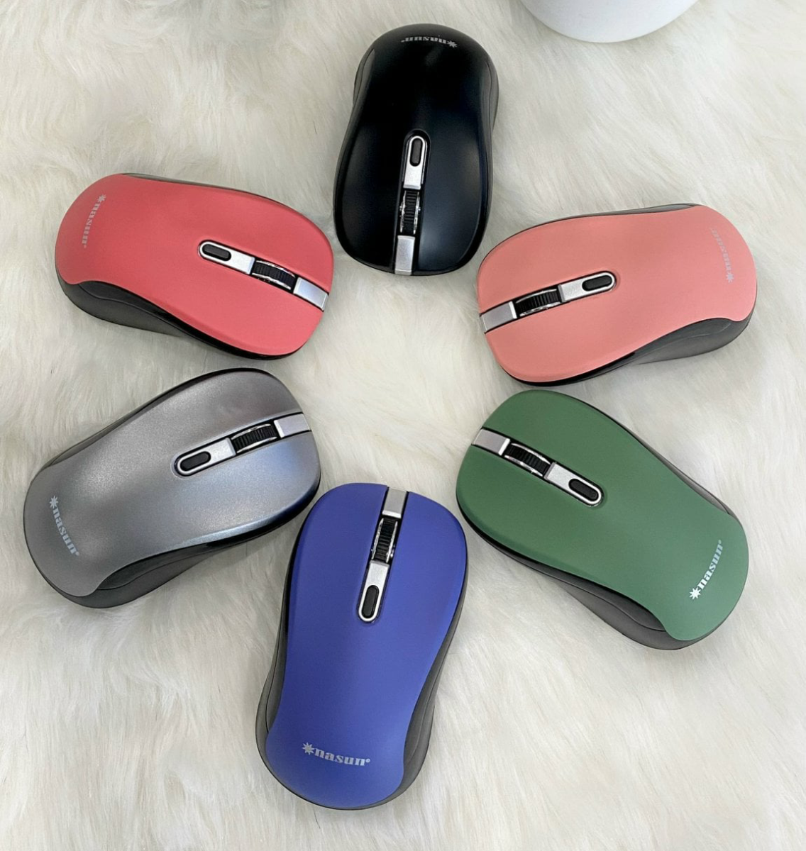 Mouse Wireless Nasun NS126 chính hãng, giá tốt tại Sơn Đạt.,JSC