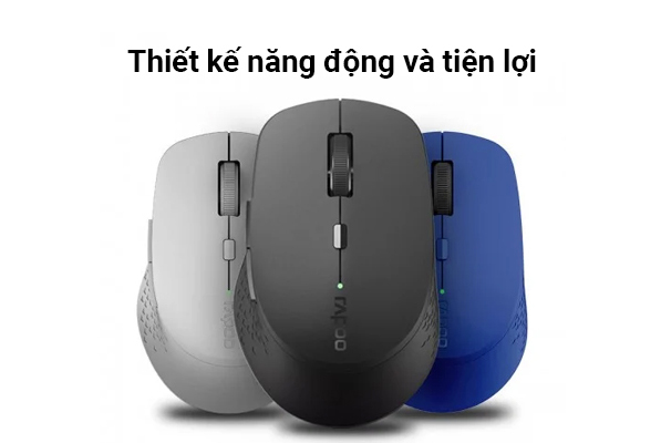 Mouse Rapoo M300SILENT-BL món quà ý tưởng dành tặng thầy cô