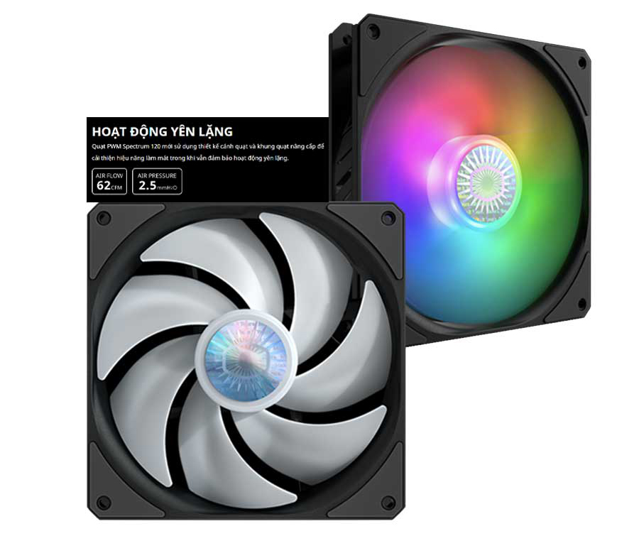 Tản nhiệt khí CoolerMaster Hyper 212 ARGB chính hãng, giá tốt Hải Phòng