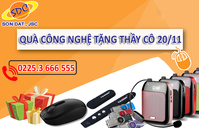 Gợi ý những quà tặng công nghệ dành tặng thầy cô nhân dịp 20/11