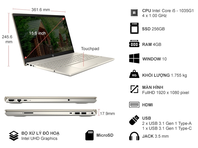 HP Pavilion 15-cs3116TX chiếc laptop hoàn hảo cho sinh viên thiết kế đồ họa