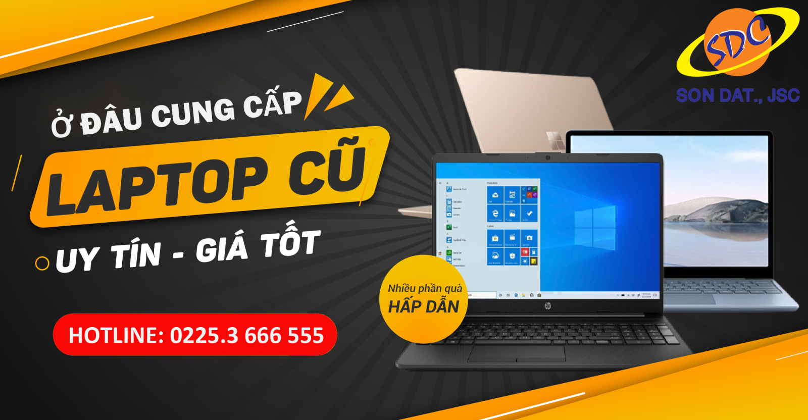 Laptop cũ chất lượng, giá rẻ chỉ có tại Sơn Đạt.,JSC