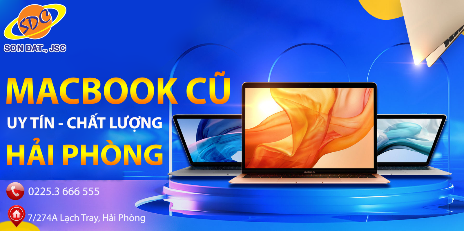 Mua Macbook cũ uy tín,  giá tốt Hải Phòng chọn ngay Sơn Đạt.,JSC