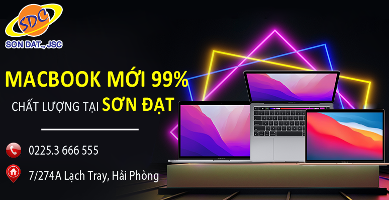 Sơn Đạt.,JSC chuyên cung cấp Macbook cũ, like new uy tín, chất lượng Hải Phòng