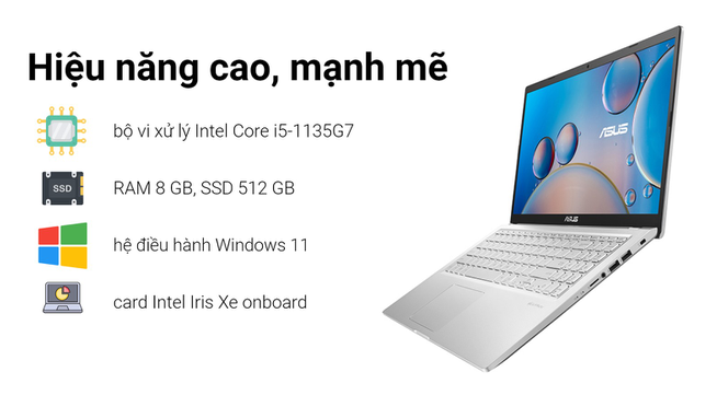 Asus Vivobook X515EA-BQ993W chất lượng, uy tín chỉ có tại Sơn Đạt.,JSC