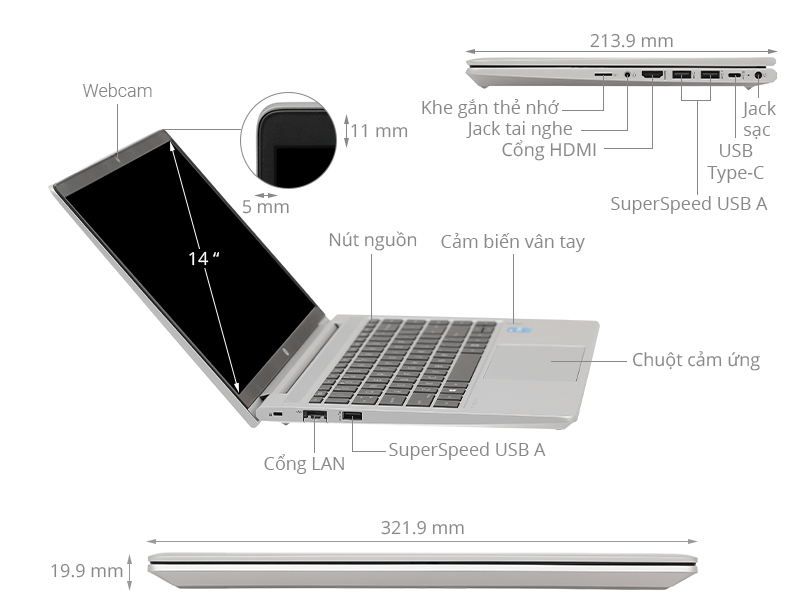 HP ProBook 440 G8 chính hãng, giá tốt Hải Phòng