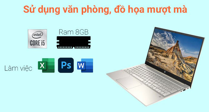 HP Pavilion 15 eg0505TX 46M03PA chất lượng, giá rẻ tại Hải Phòng