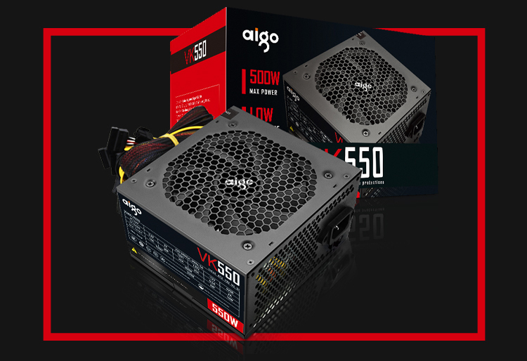 Genuine power aigo vk550 - 500w, cheap price at son dat. ,jsc