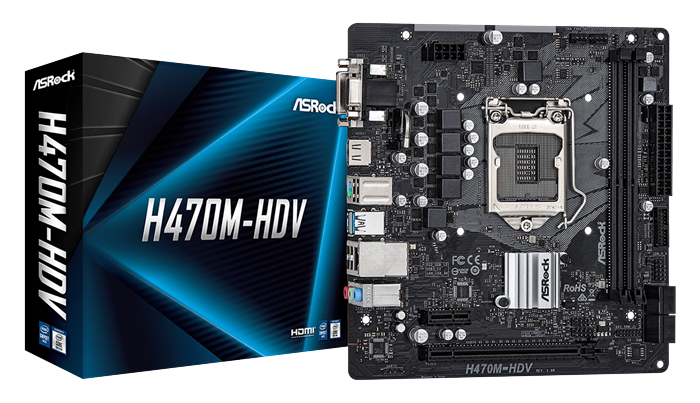 ASROCK H470M-HDV uy tín, chất lượng tại Hải Phòng