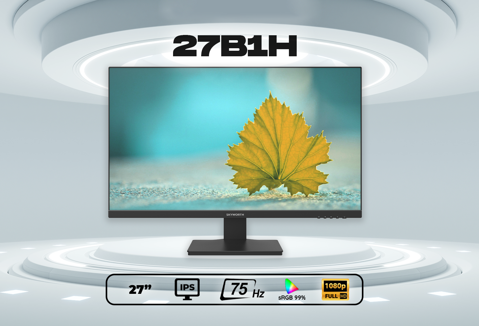 MÀN HÌNH 27" LED SKYWORTH 27B1H chất lượng, giá rẻ chỉ có tại Sơn Đạt.,JSC