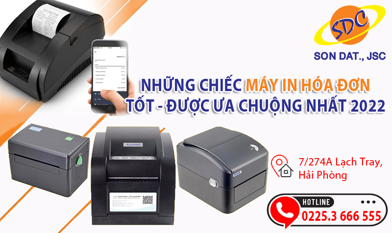 Bệnh Viện Máy Tính Sơn Đạt Tư vấn những chiếc máy in hóa đơn tốt, được ưa chuộng nhất 2022