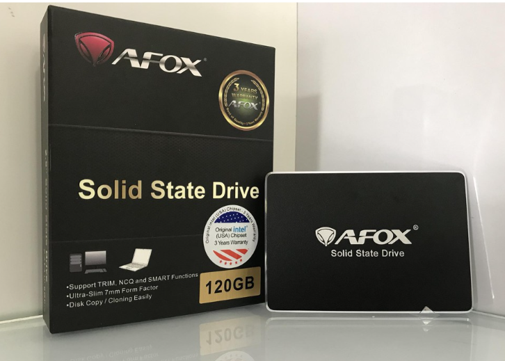 SSD 120gb AFOX uy tín, chất lượng tại Hải Phòng