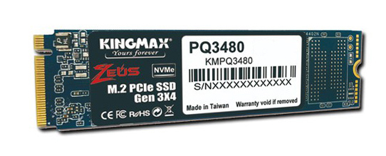 SSD Kingmax Zeus PQ3480 uy tín, chất lượng Hải Phòng