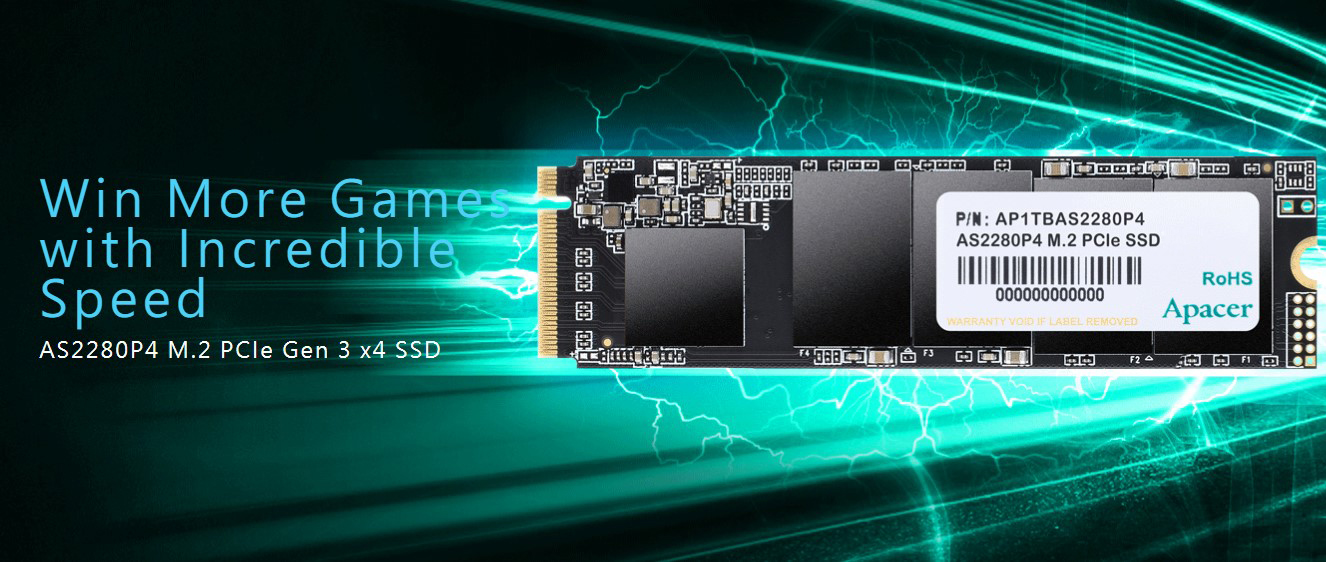 SSD M2 PCIe Apacer 256GB chính hãng, giá tốt tại Sơn Đạt.,JSC